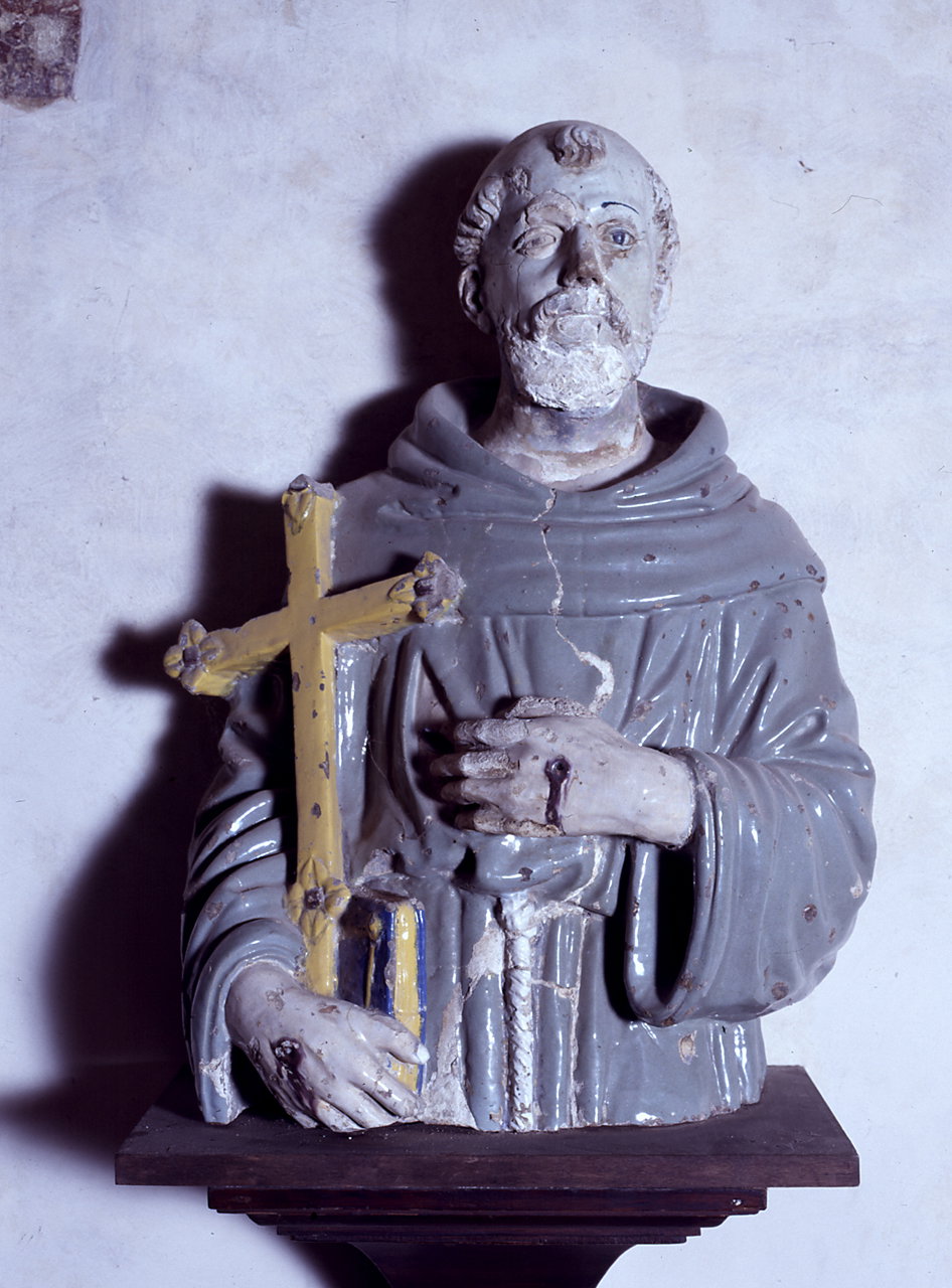 San Francesco d'Assisi (busto) by Della Robbia Giovanni (sec. XV)