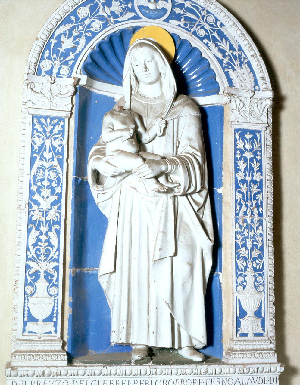 Madonna con Bambino (scultura) - bottega fiorentina (primo quarto sec. XVI)