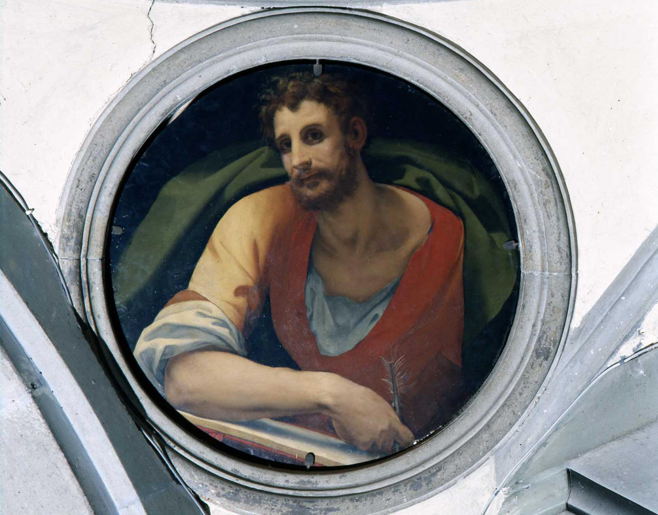 San Marco Evangelista (dipinto) by Pontormo (sec. XVI)