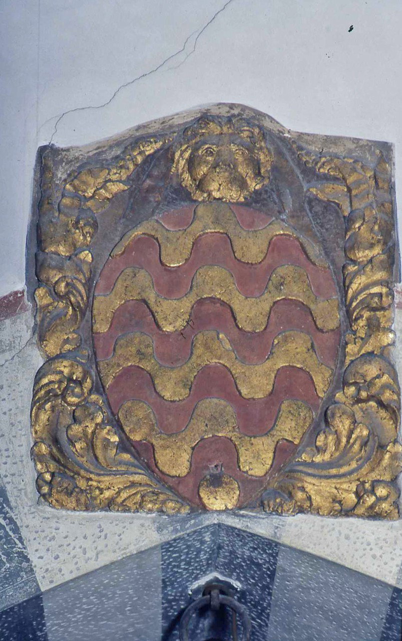 stemma gentilizio della famiglia Spini (rilievo) - bottega toscana (primo quarto