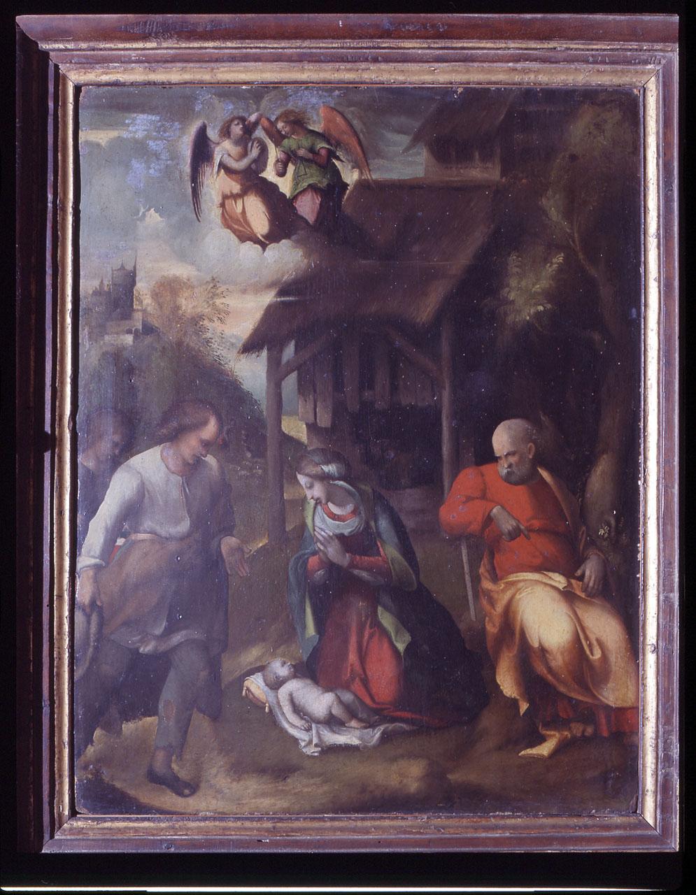 adorazione dei pastori (dipinto) by Allegri Antonio detto Correggio (attribuito)