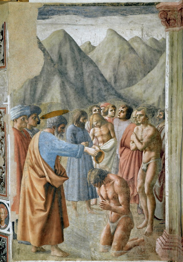 Episodi della Genesi e storie della vita di san Pietro (dipinto, ciclo) di Fini  