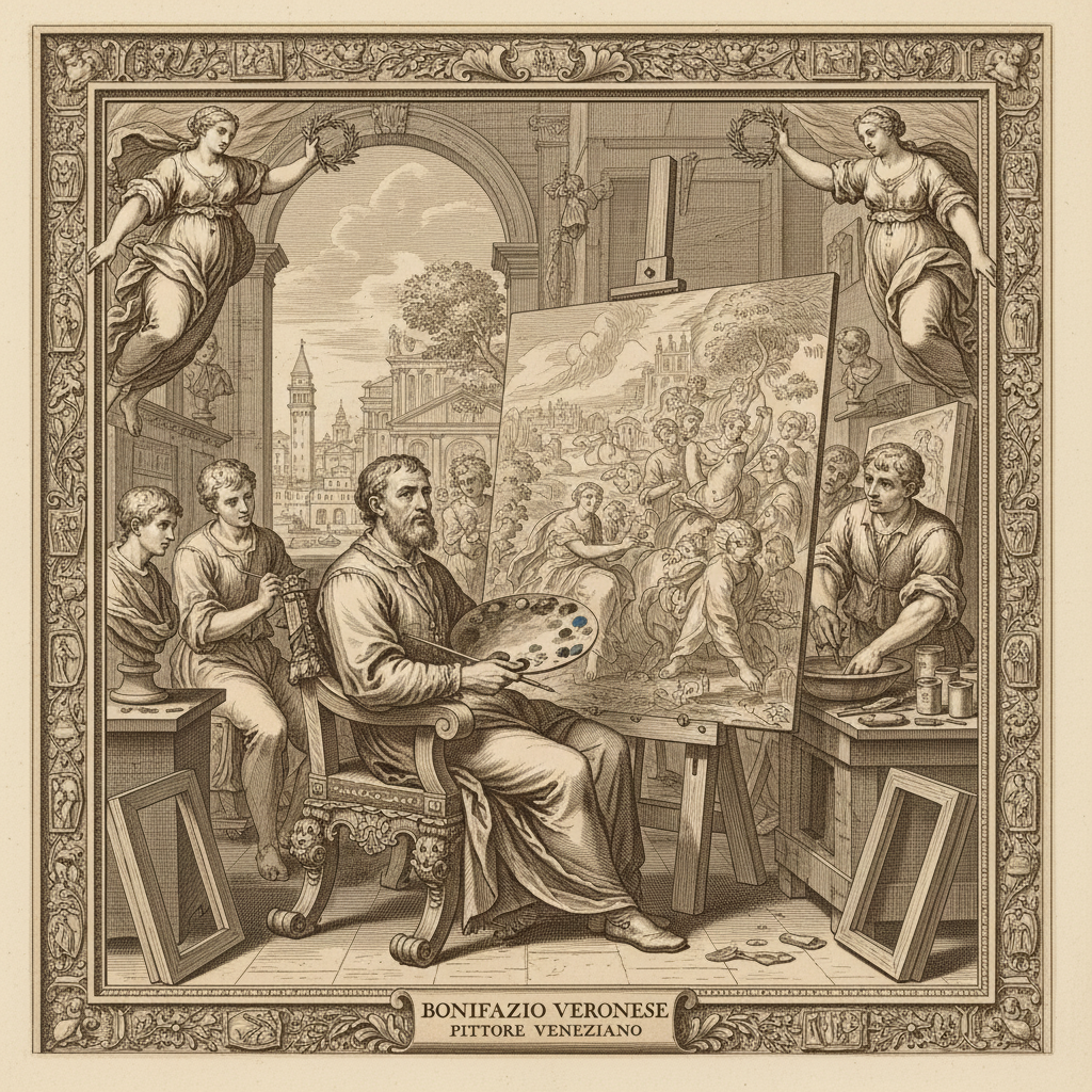Veronese Bonifacio (Bonifacio de' Pitati) - 1487/ 1553